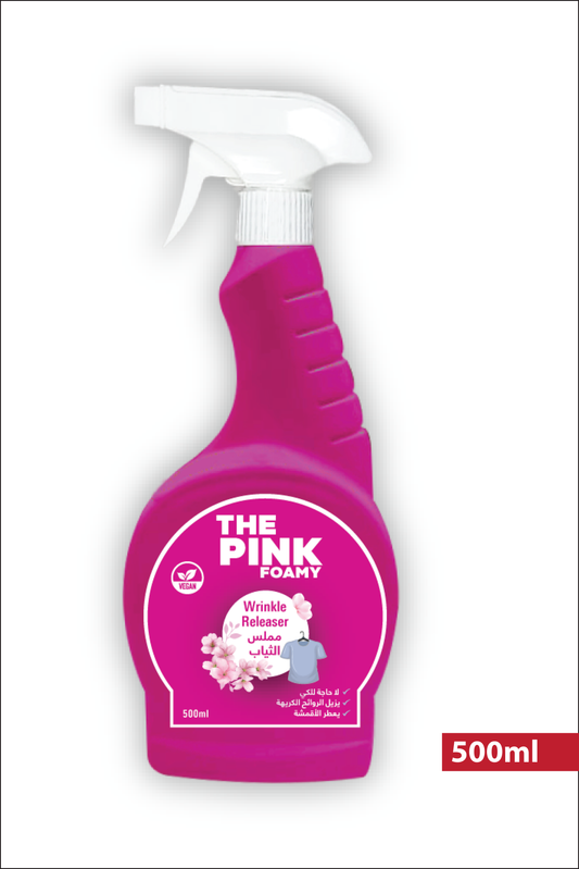 The Pink Foamy Wrinkle Releaser