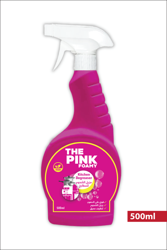 THE FOAMY PINK KITCHEN DEGREASER 500 ML