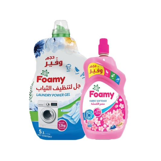 Laundry gel 5.1L+Fabric Softener 3.1L