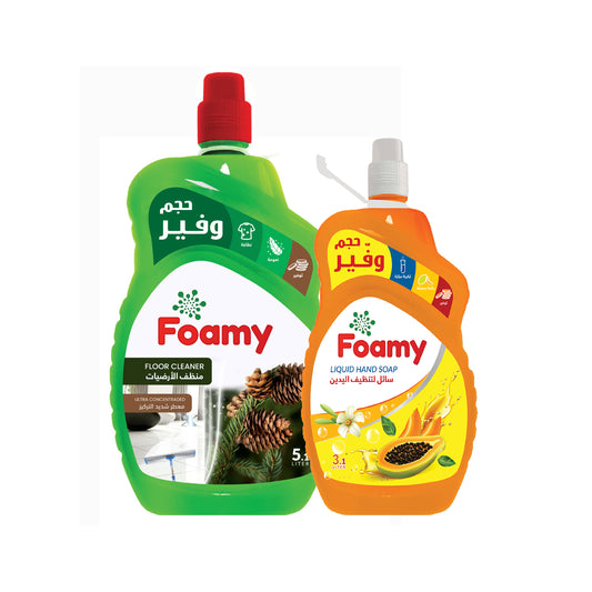 Floor cleaner 5.1L +Hand wash liquid 3.1L