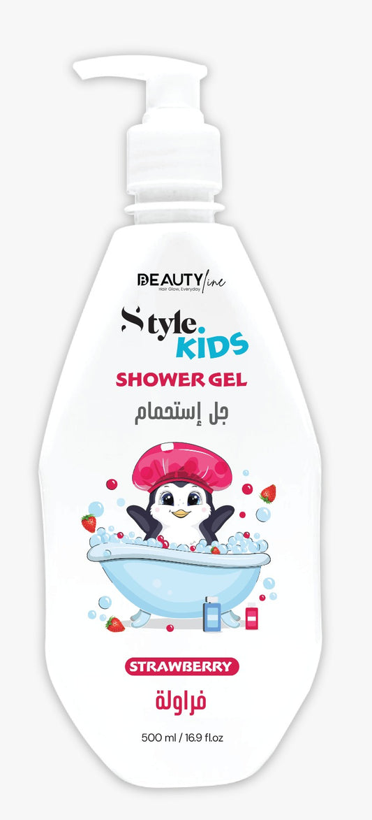 Style Kids Strawberry Shower Gel 500 ML